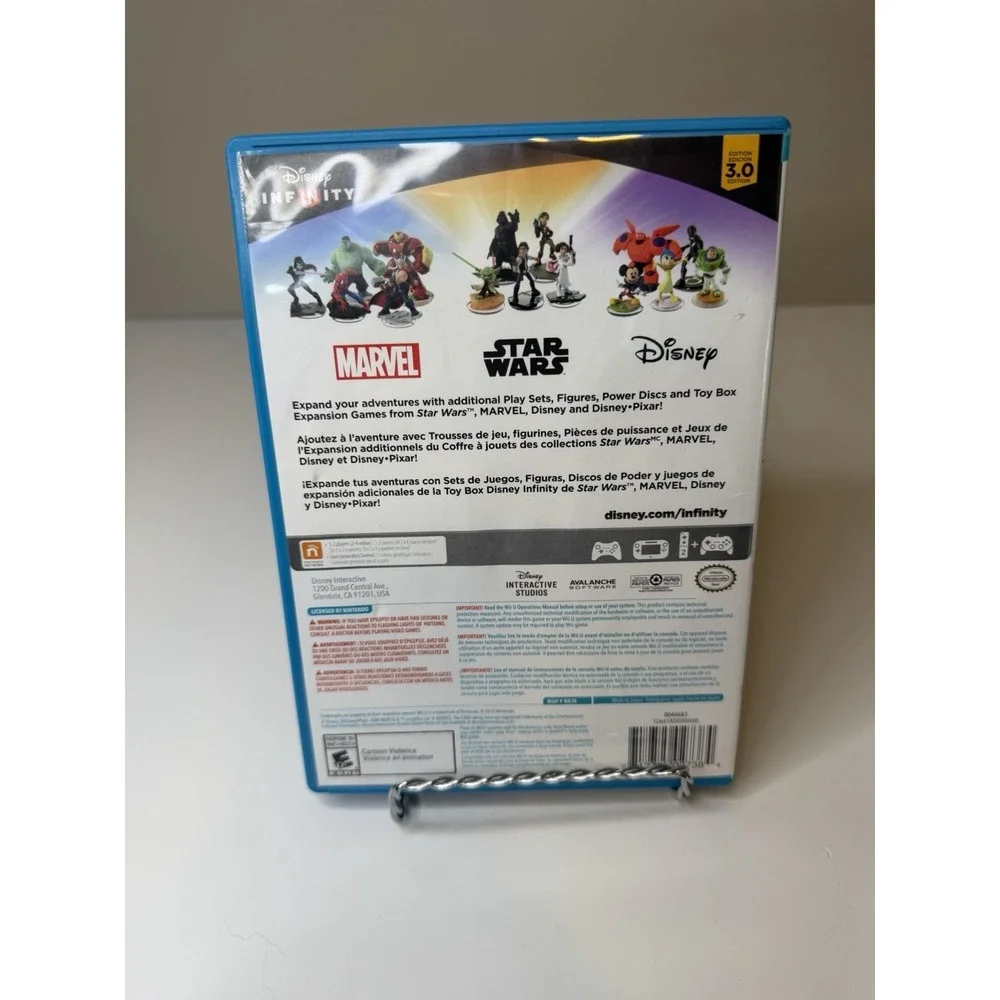 Disney Infinity (3.0 Edition) (Nintendo Wii U, 2015) CIB Complete